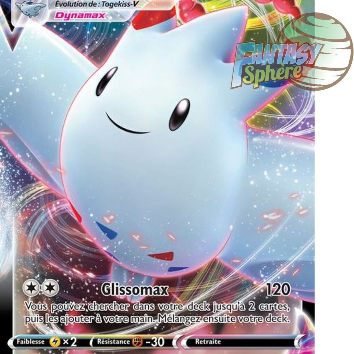 Togekiss VMAX Full Art Ultra Rare 141 185 Epee Et Bouclier 4