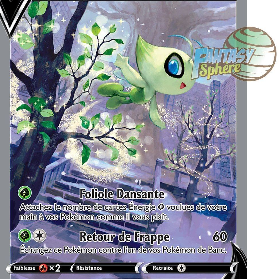 Celebi V Full Art Ultra Rare Epee Et Bouclier Poing De