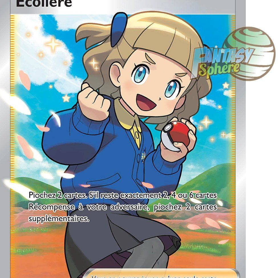 Écolière Full Art Ultra Rare 262 264 Epee et Bouclier Poing de