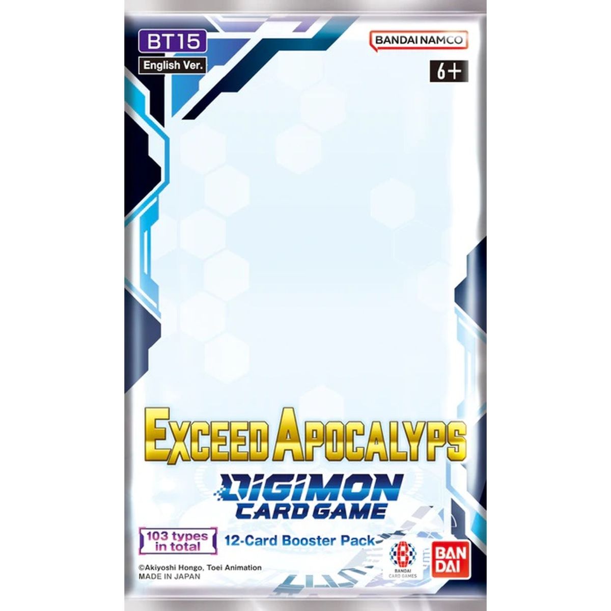 Item Digimon Card Game - Booster - Exceed Apocalypse - BT15 - EN