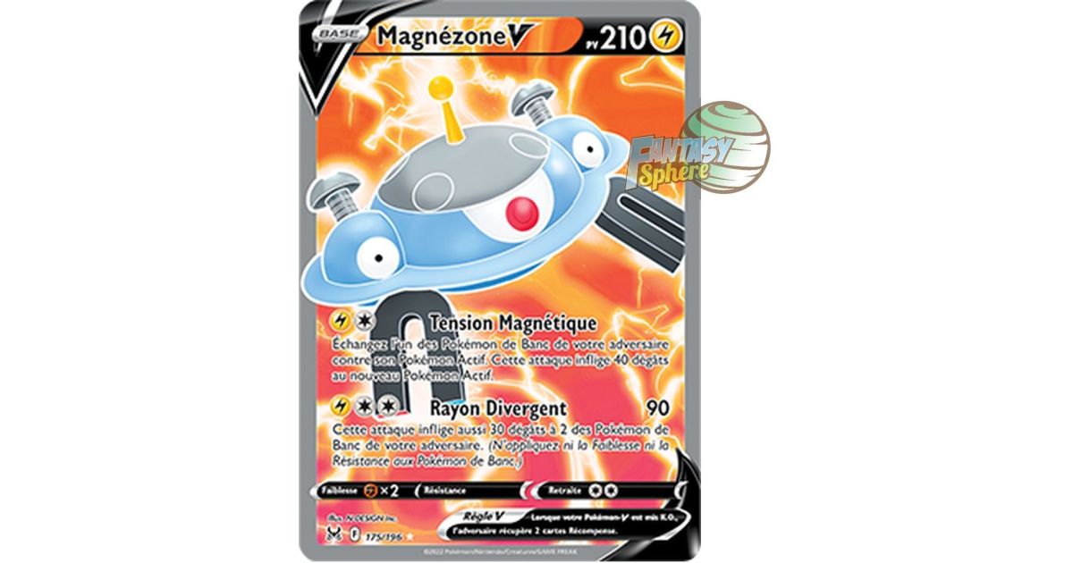 Pok Mon Magn Zone V Full Art Ultra Rare Epee Et Bouclier