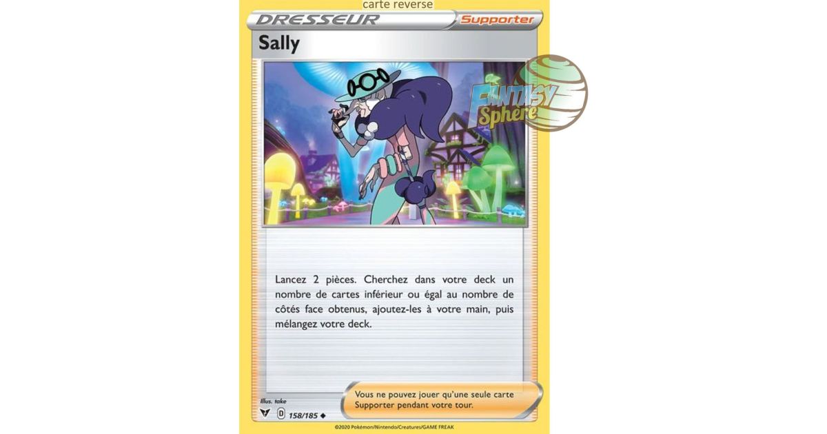 Sally Reverse Epee Et Bouclier Voltage Eclatant Fantasy