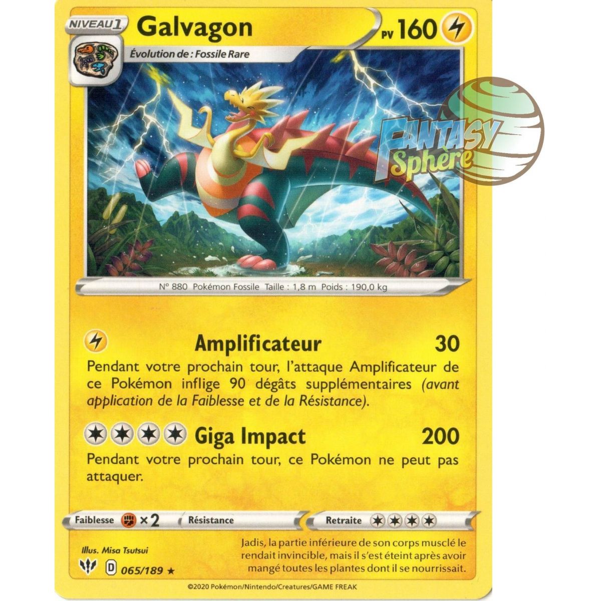 Item Galvagon - Rare 65/189  - EB03 Ténèbres Embrasées