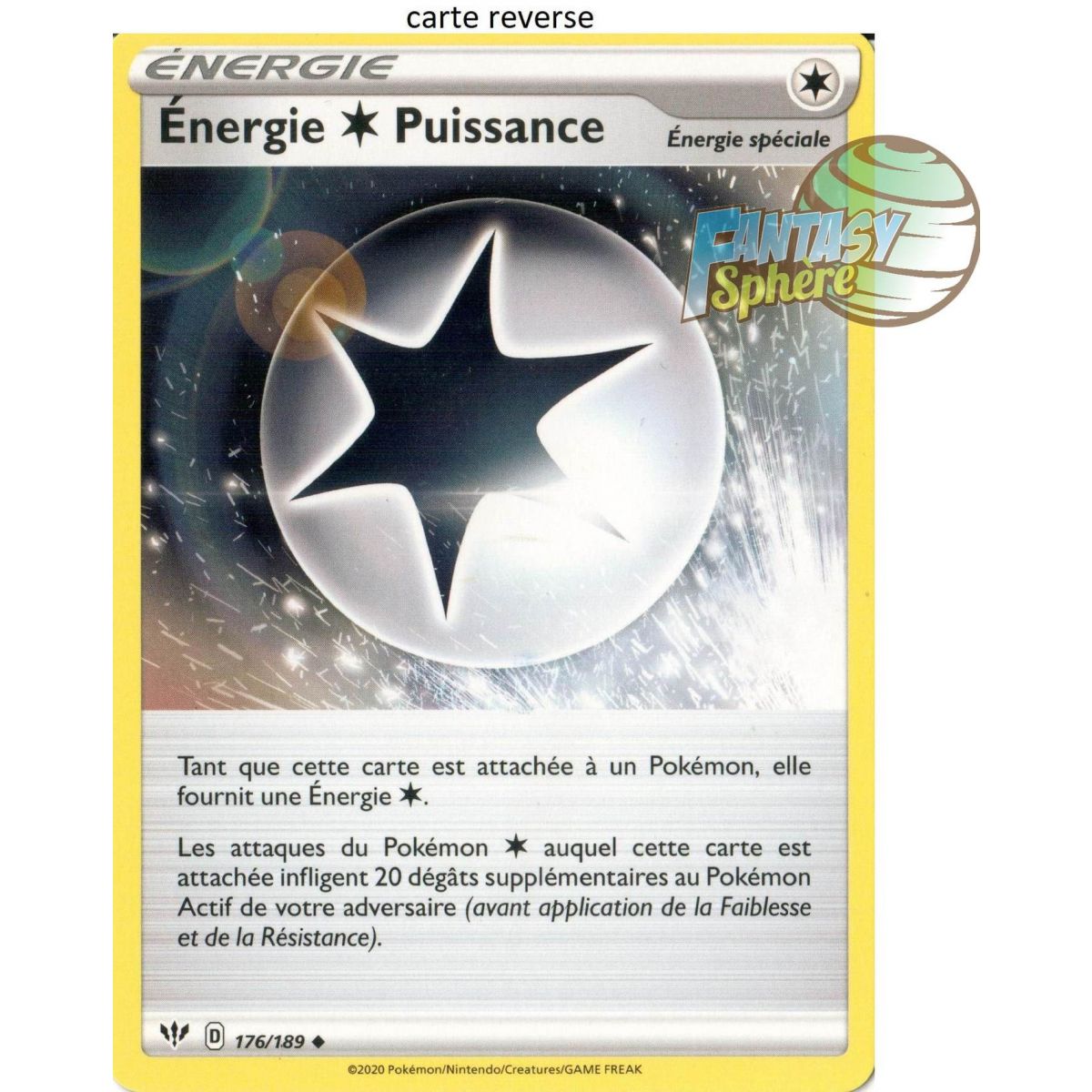 Energie incolore Puissance - Reverse 176/189  - EB03 Ténèbres Embrasées