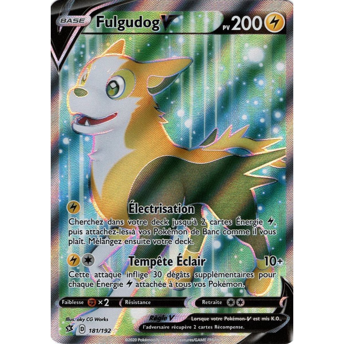 Item Fulgudog V - Full Art Ultra Rare 181/192 EB02 Clash des Rebelles