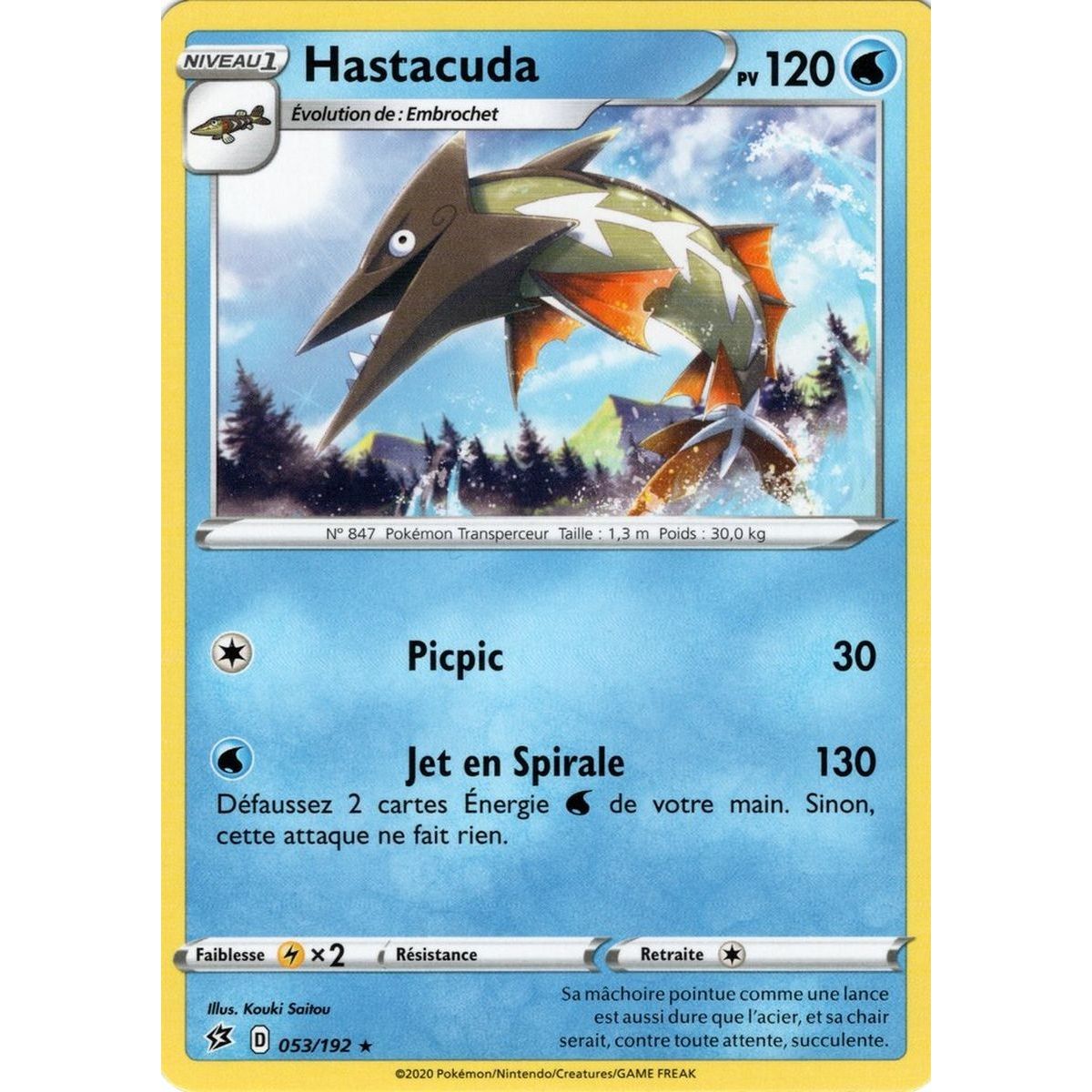 Hastacuda - Rare 053/192 EB02 Clash des Rebelles