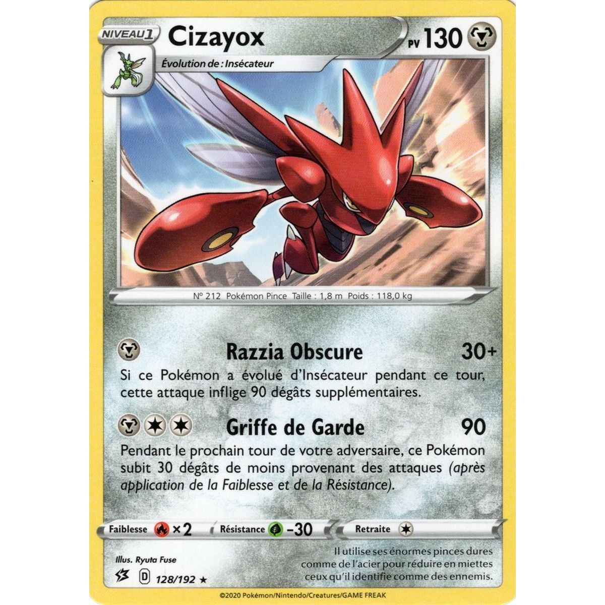 Cizayox - Rare 128/192 EB02 Clash des Rebelles