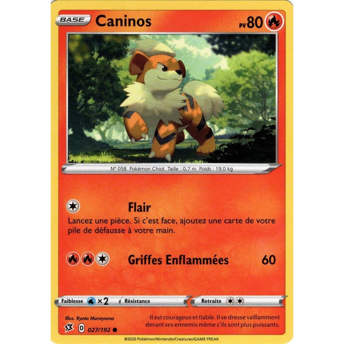 Caninos - Reverse 027/192 EB02 Clash des Rebelles