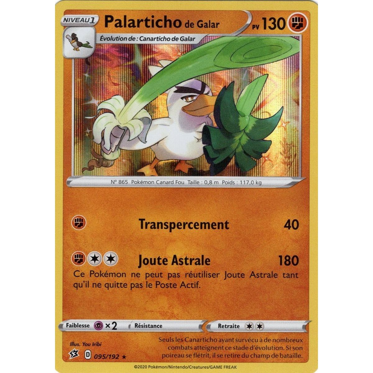 Item Palarticho de Galar - Reverse 095/192 EB02 Clash des Rebelles