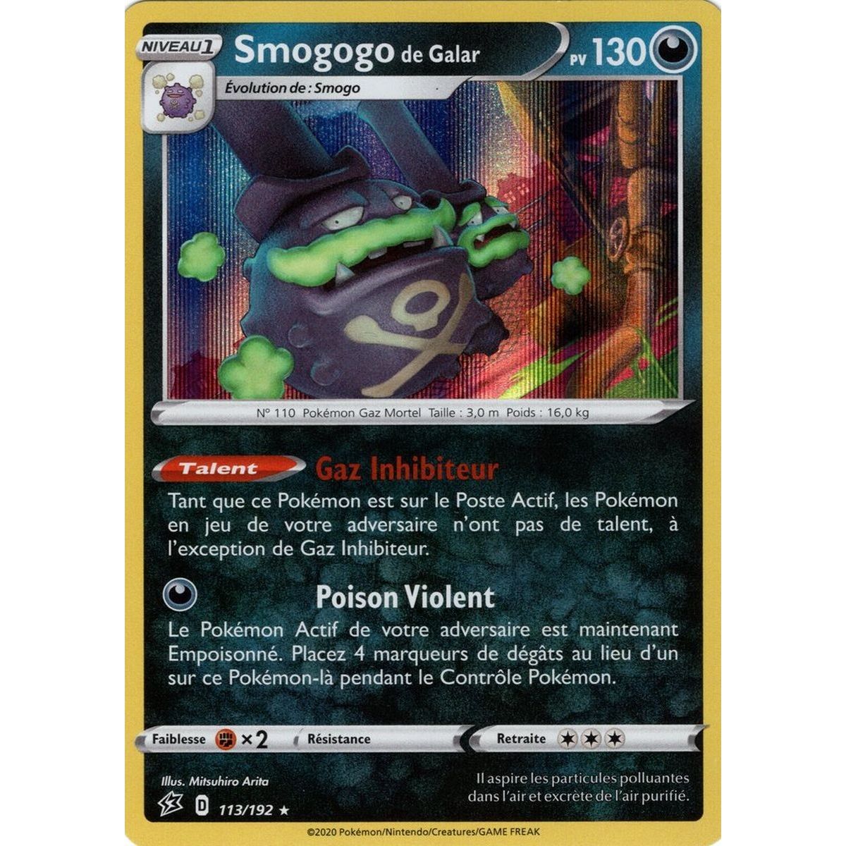 Item Smogogo de Galar - Reverse 113/192 EB02 Clash des Rebelles