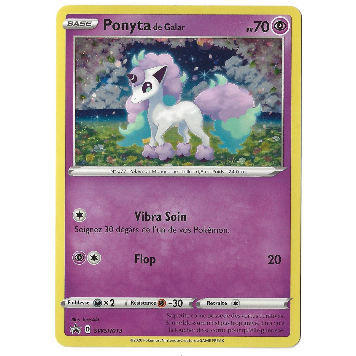 Ponyta de Galar - Holo Rare - SWSH013