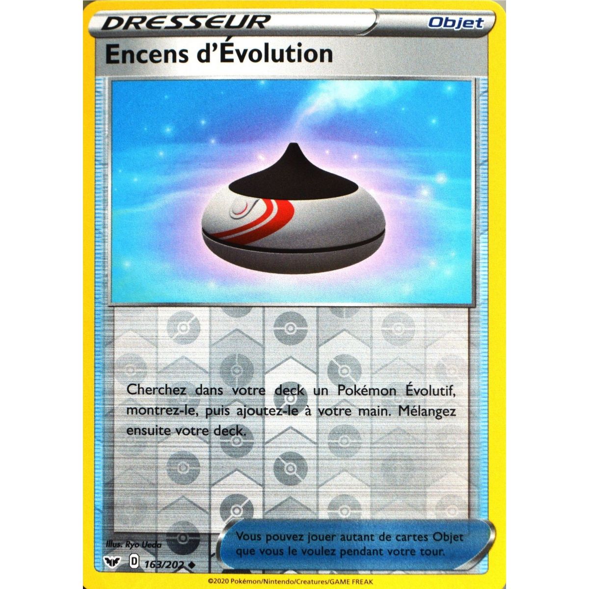 Encens d'Evolution - Reverse 163/202 EB01 Epée et Bouclier