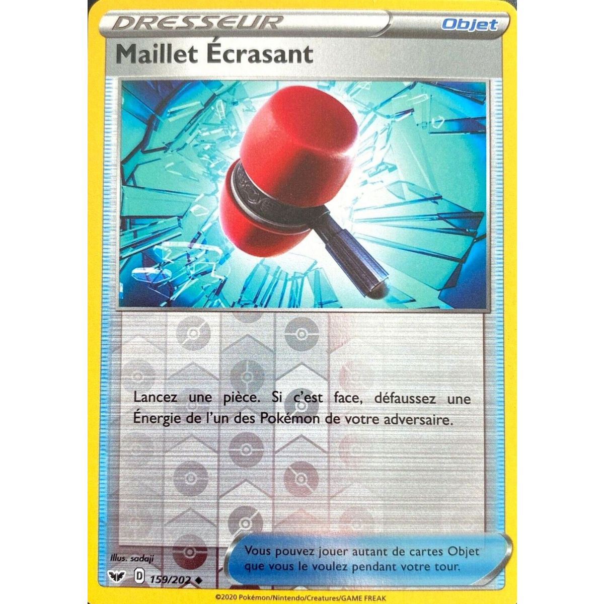 Maillet Ecrasant - Reverse 159/202 EB01 Epée et Bouclier