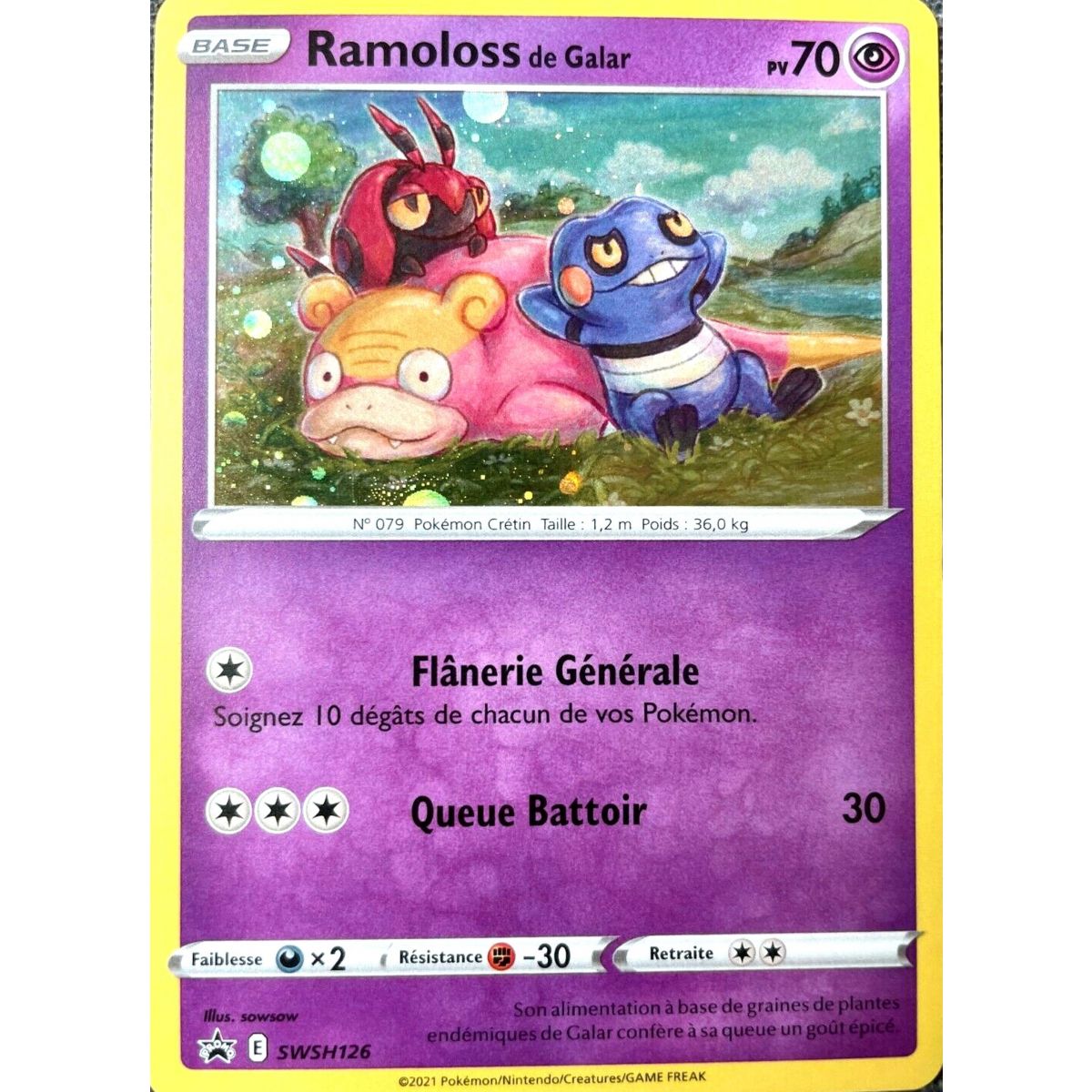 Ramoloss de Galar - Holo Rare - SWSH126