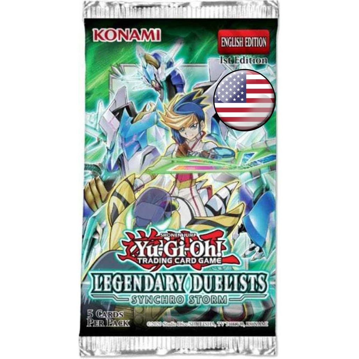 *US Print SEALED* Yu-Gi-Oh! - Booster - Legendary Duelists : Synchro Storm - 1st Edition