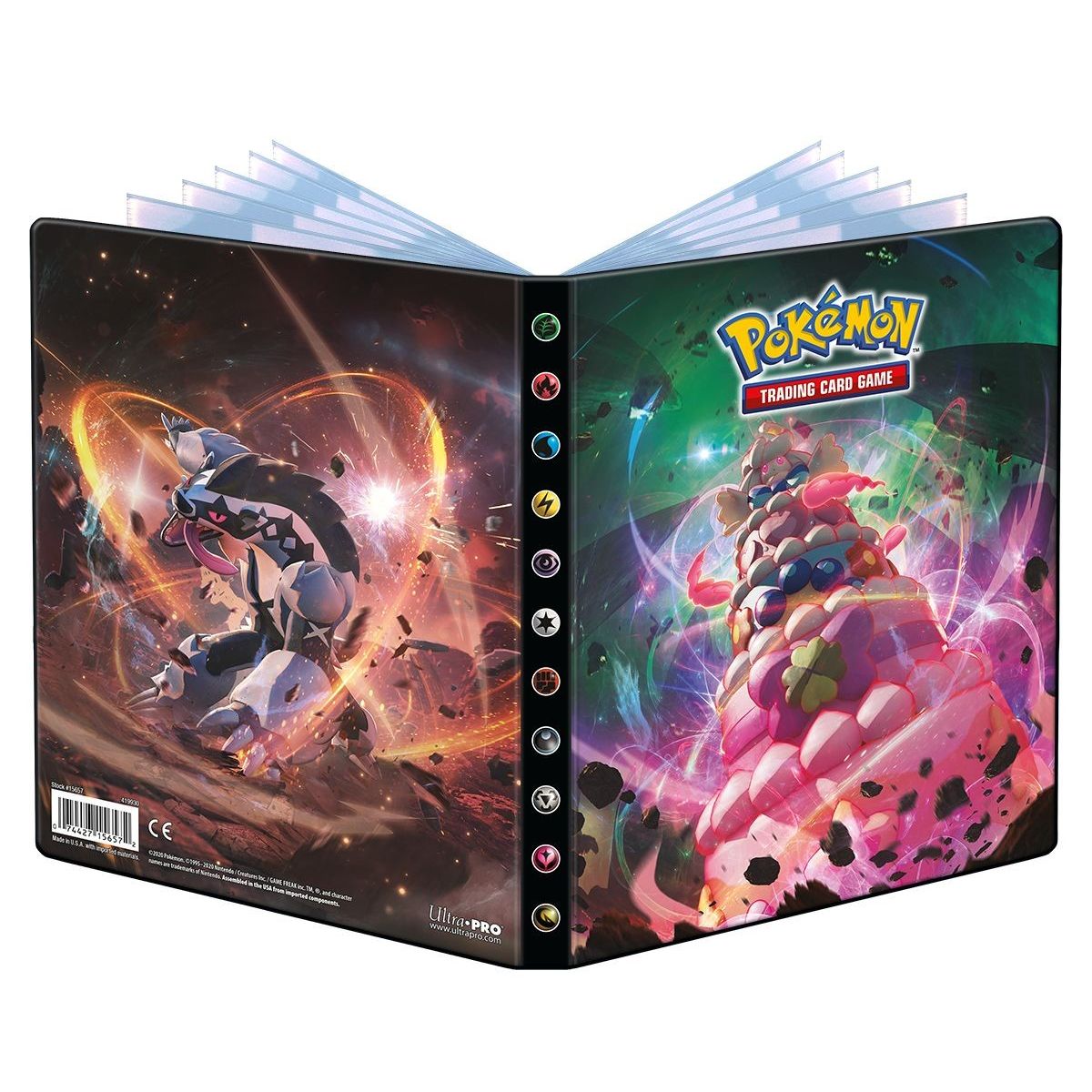 Classeur Pokémon Ultra Ball + 100 feuilles Ultra Pro album 1800 cartes  85460