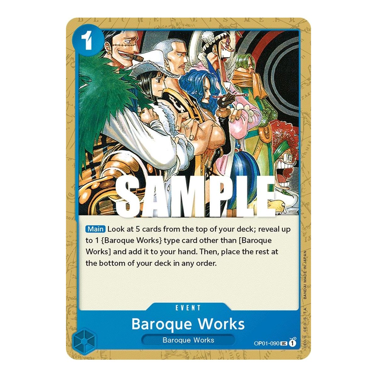 Baroque Works - UC  OP01-090 - OP01 Romance Dawn