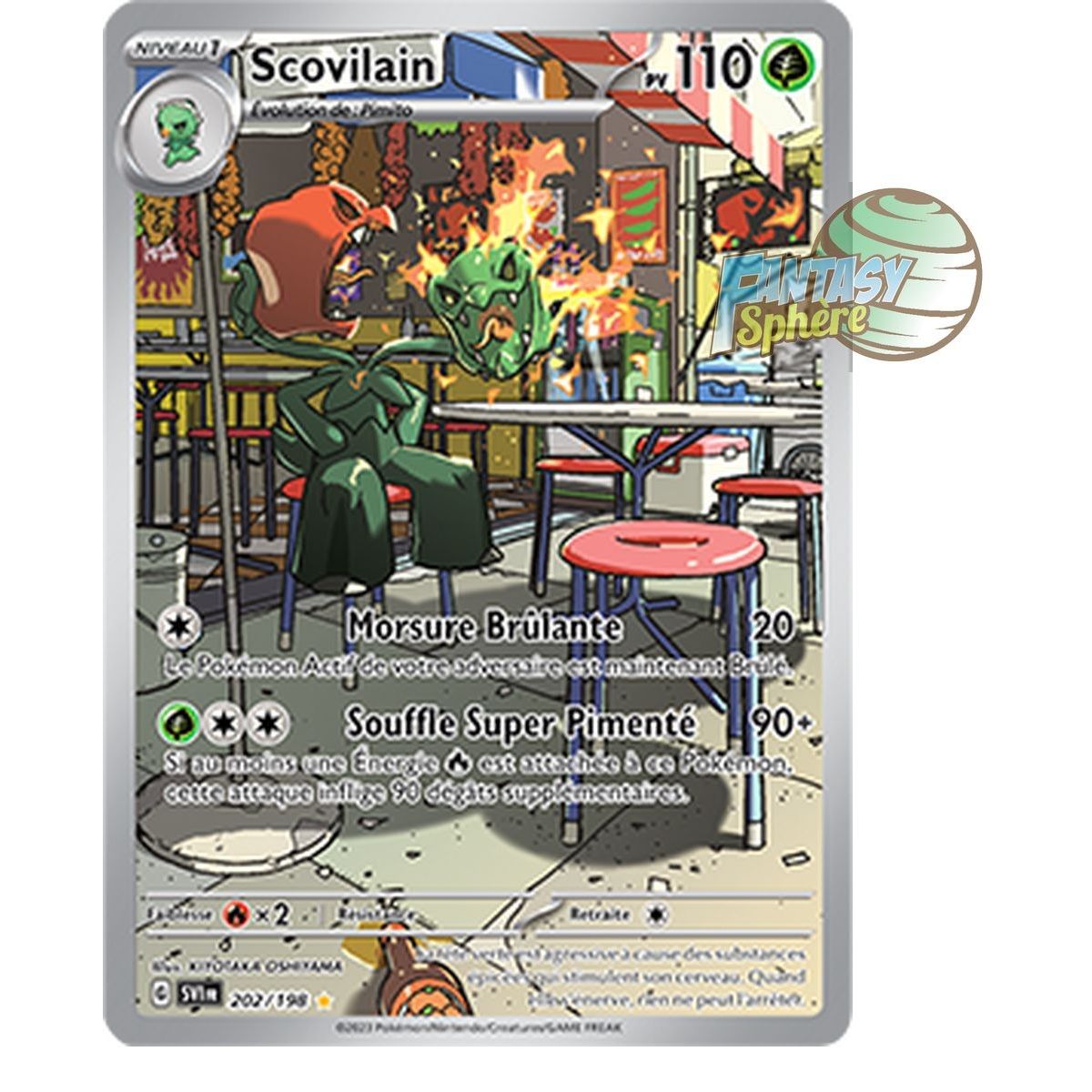 Item Scovilain - Illustration Rare 202/198 - Ecarlate et Violet