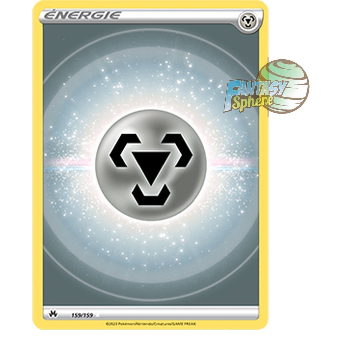 Item Énergie Metal de base - Full Art Ultra Rare 159/159 - Epee et Bouclier 12.5 Zenith Supreme