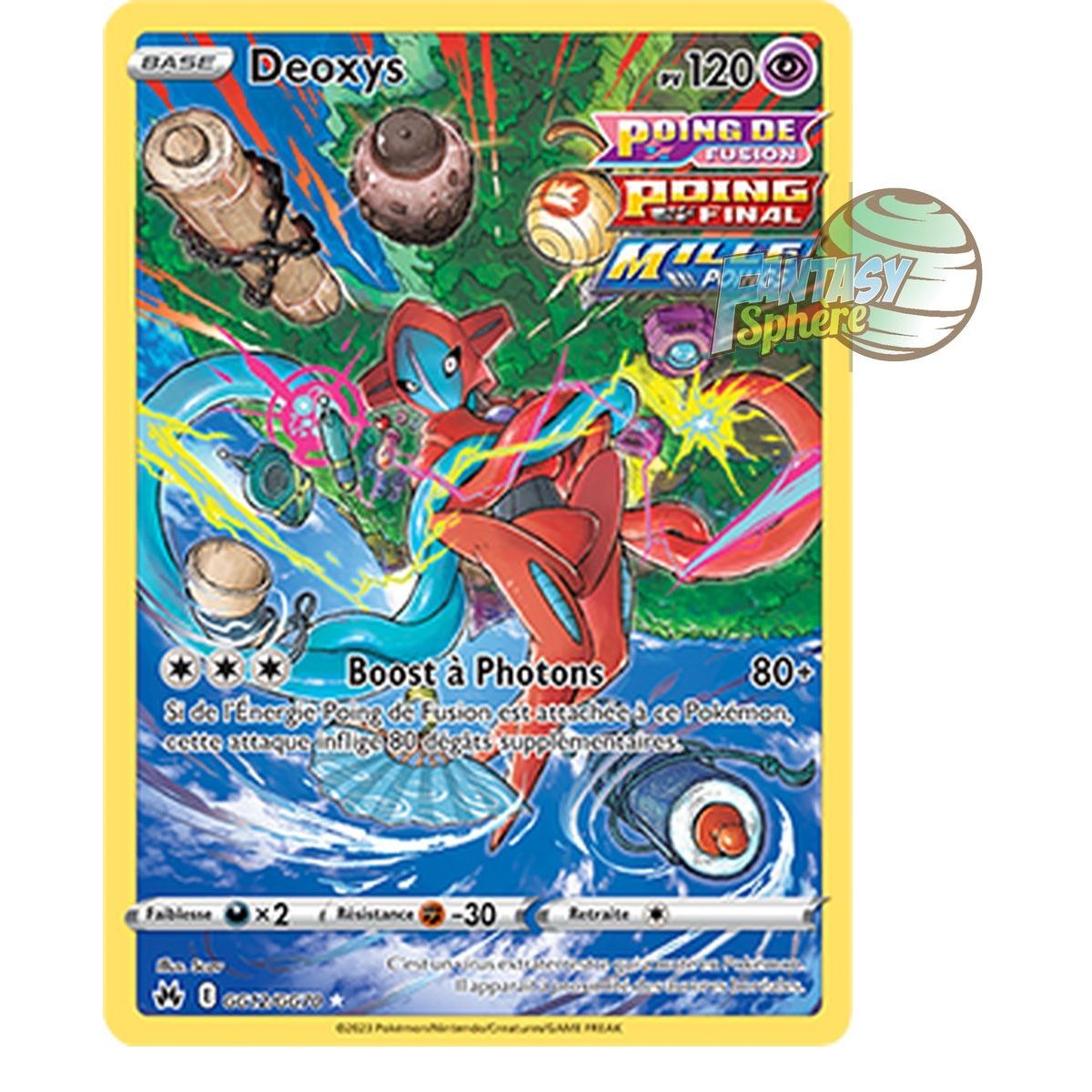 Item Deoxys - Rare GG12/GG70 - Epee et Bouclier 12.5 Zenith Supreme