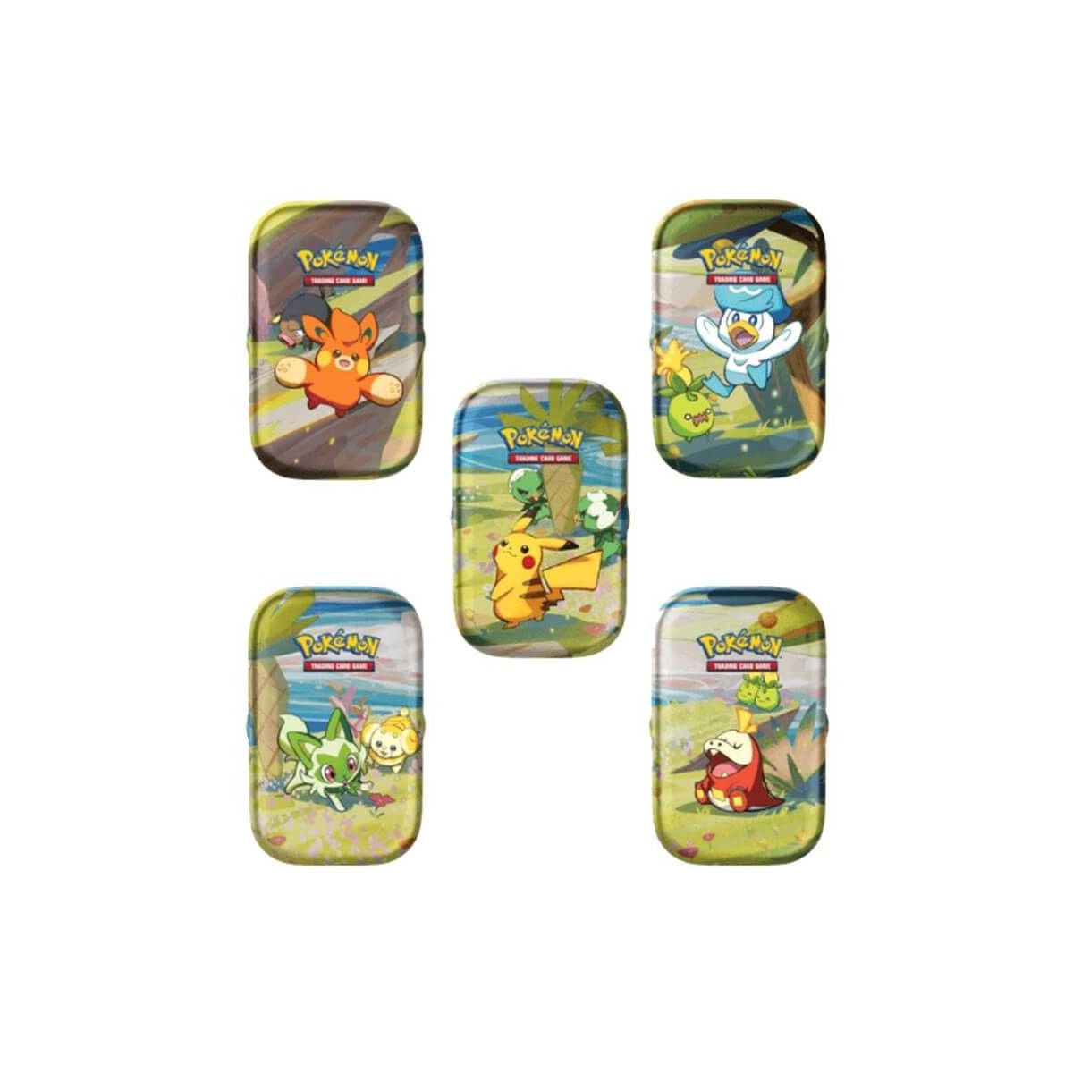 Item Pokémon - Mini-Tin Pokébox - Ecarlate Et Violet [SV1] - FR Modèle Aléatoire