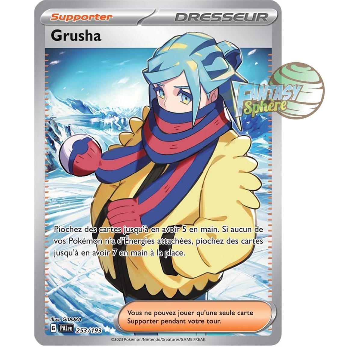 Item Grusha - Ultra Rare 253/193 - Ecarlate et Violet Evolution à Paldea