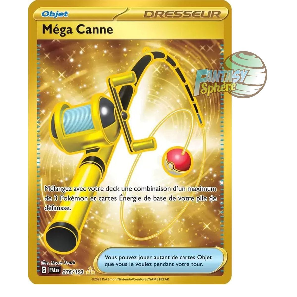 Méga Canne - Hyper rare 276/193 - Ecarlate et Violet Evolution à Paldea