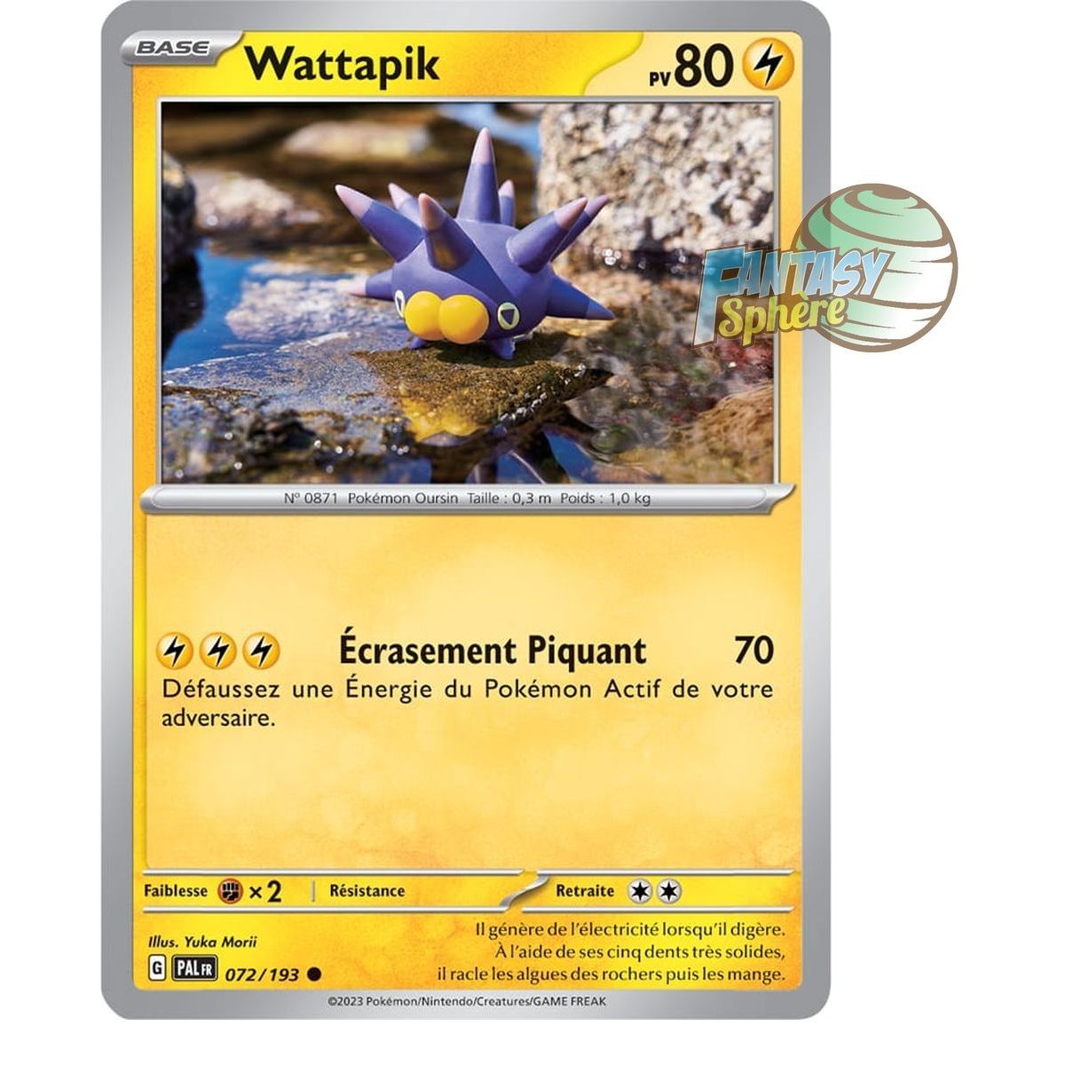 Wattapik - Reverse 72/193 - Ecarlate et Violet Evolution à Paldea