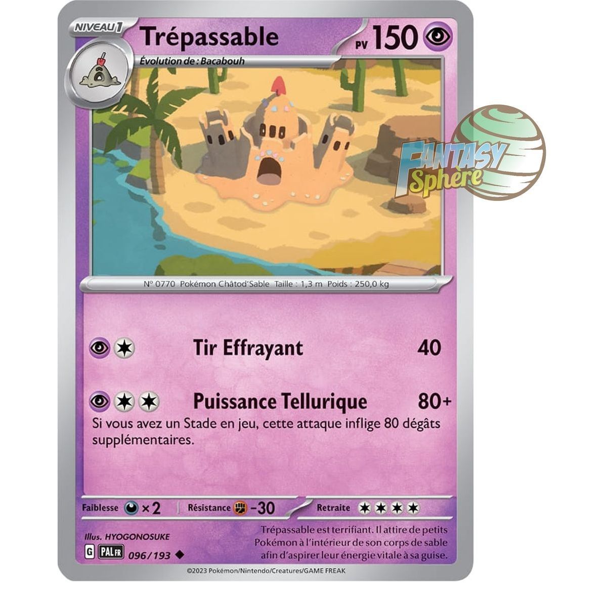 Trépassable - Reverse 96/193 - Ecarlate et Violet Evolution à Paldea