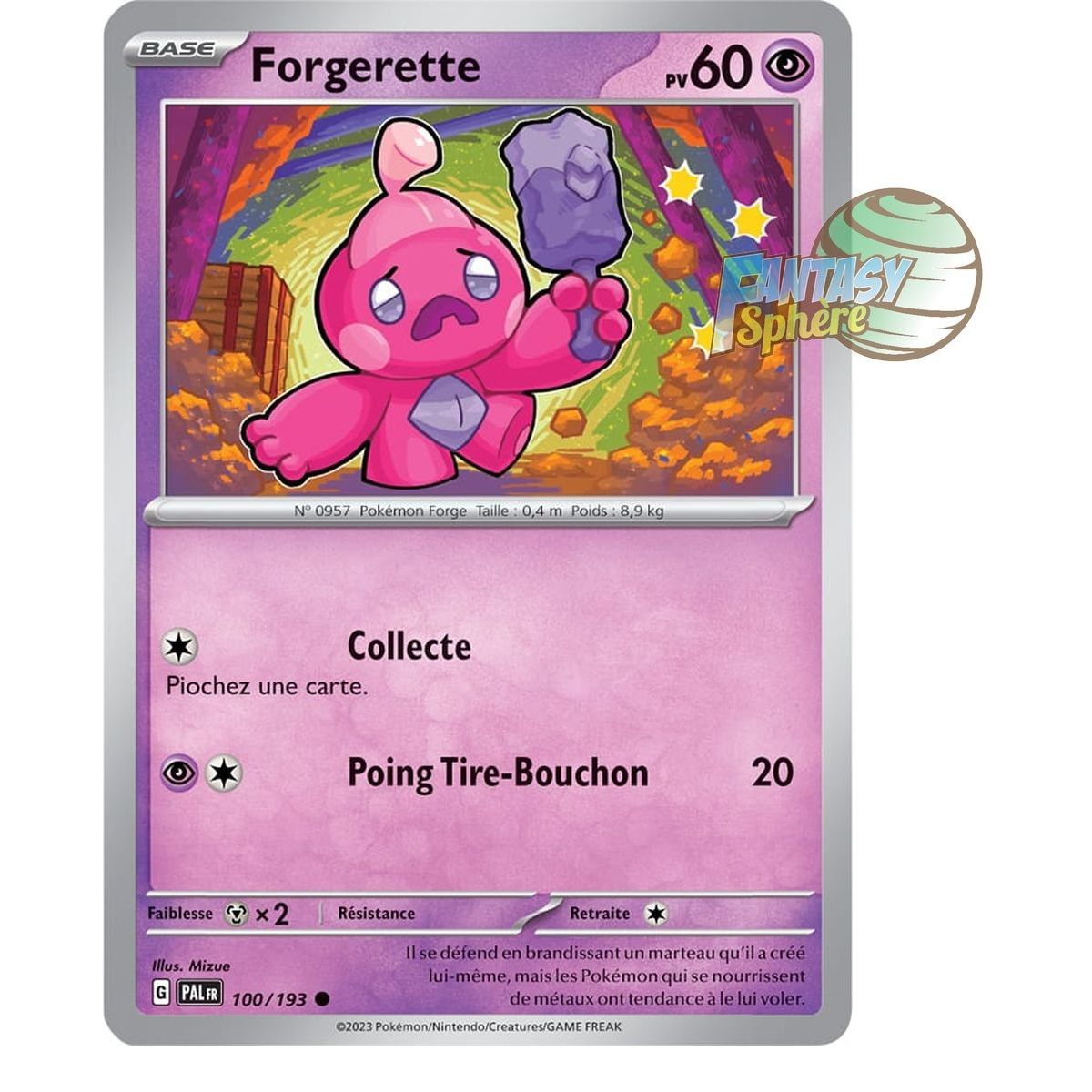 Forgerette - Reverse 100/193 - Ecarlate et Violet Evolution à Paldea