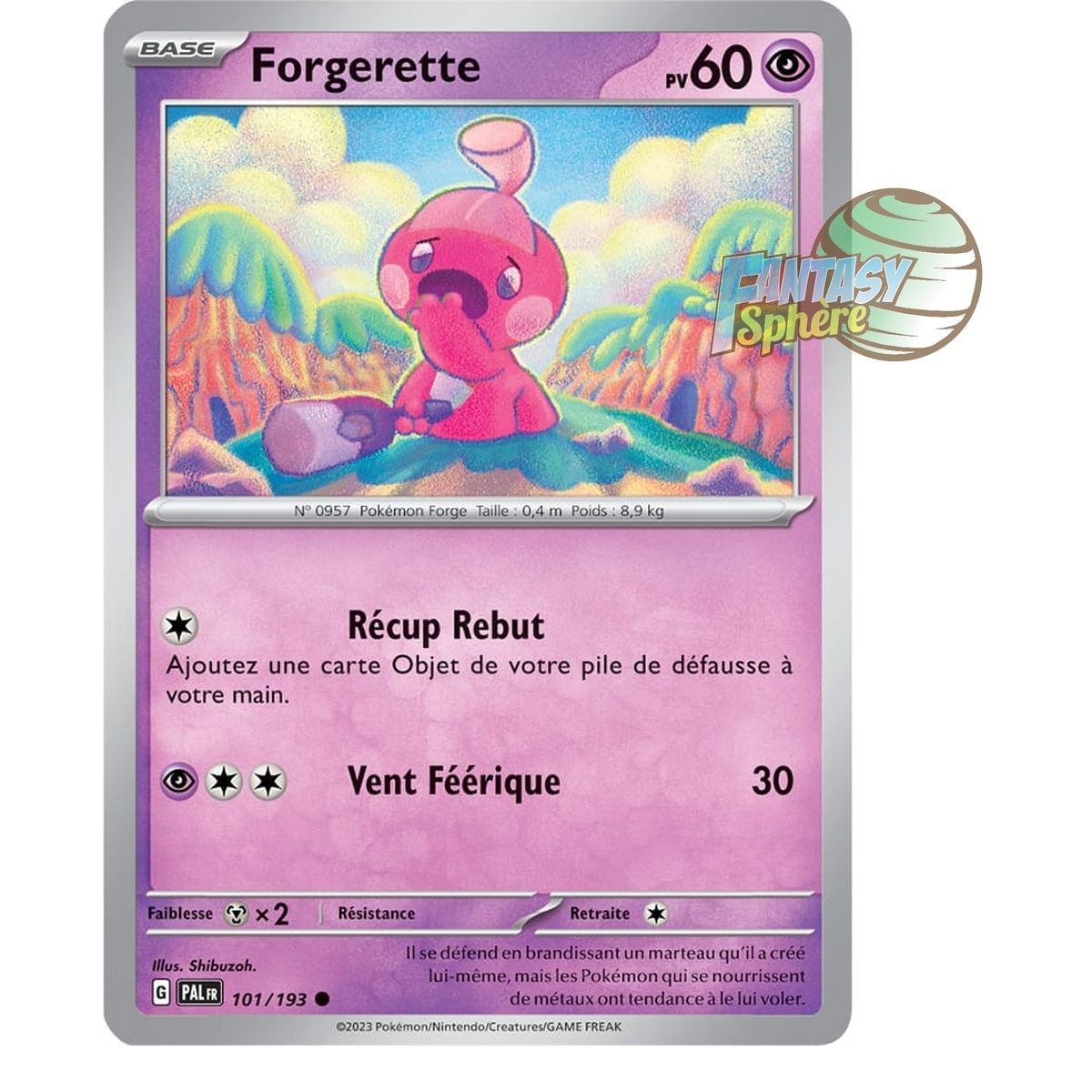 Forgerette - Reverse 101/193 - Ecarlate et Violet Evolution à Paldea