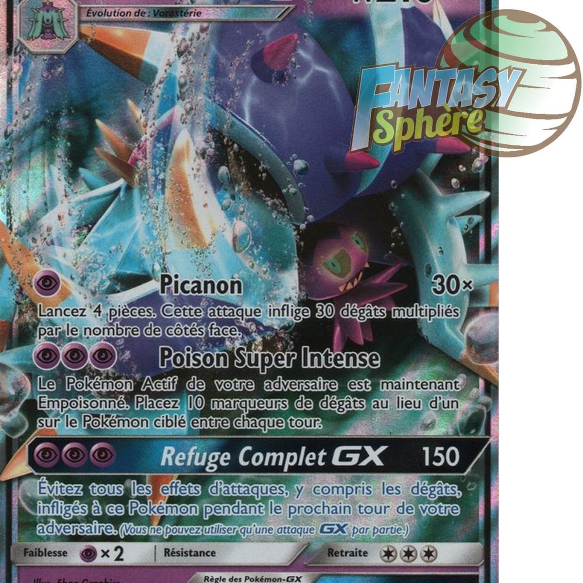 Prédastérie Gx Ultra Rare 57145 Soleil Et Lune 2 Gardiens