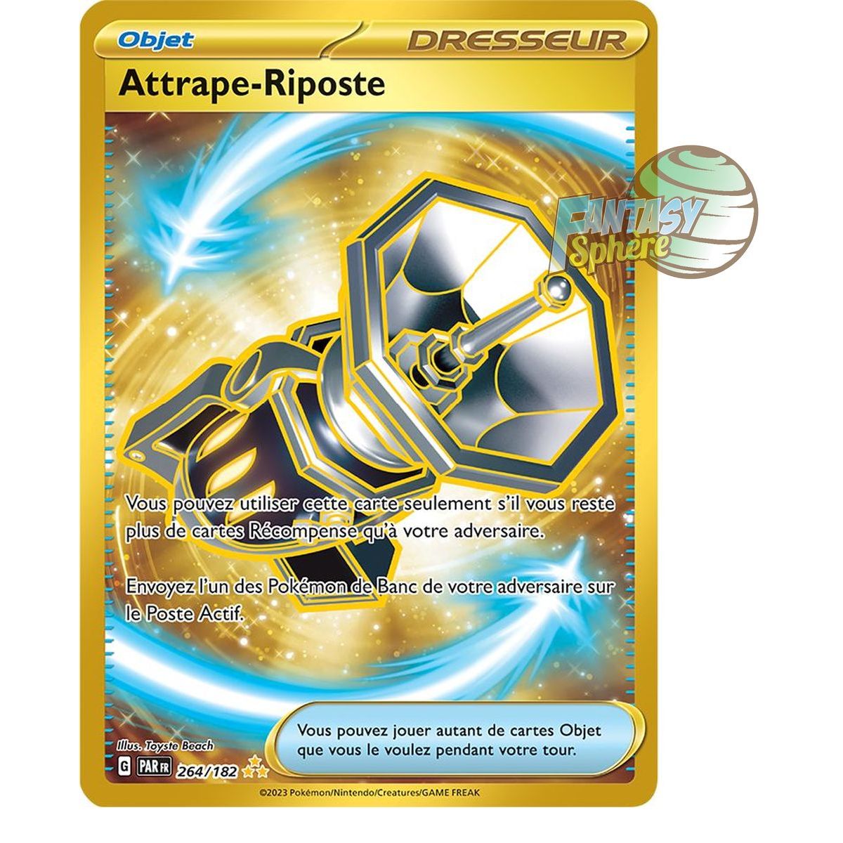 Item Attrape-Riposte - Hyper Rare SV4 264/182 - Ecarlate et Violet Faille Paradoxe