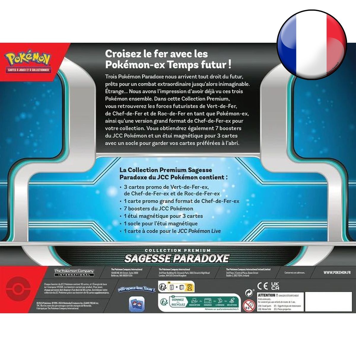 Coffret Collection Premium : EX Sagesse Paradoxe - Pokémon - FR