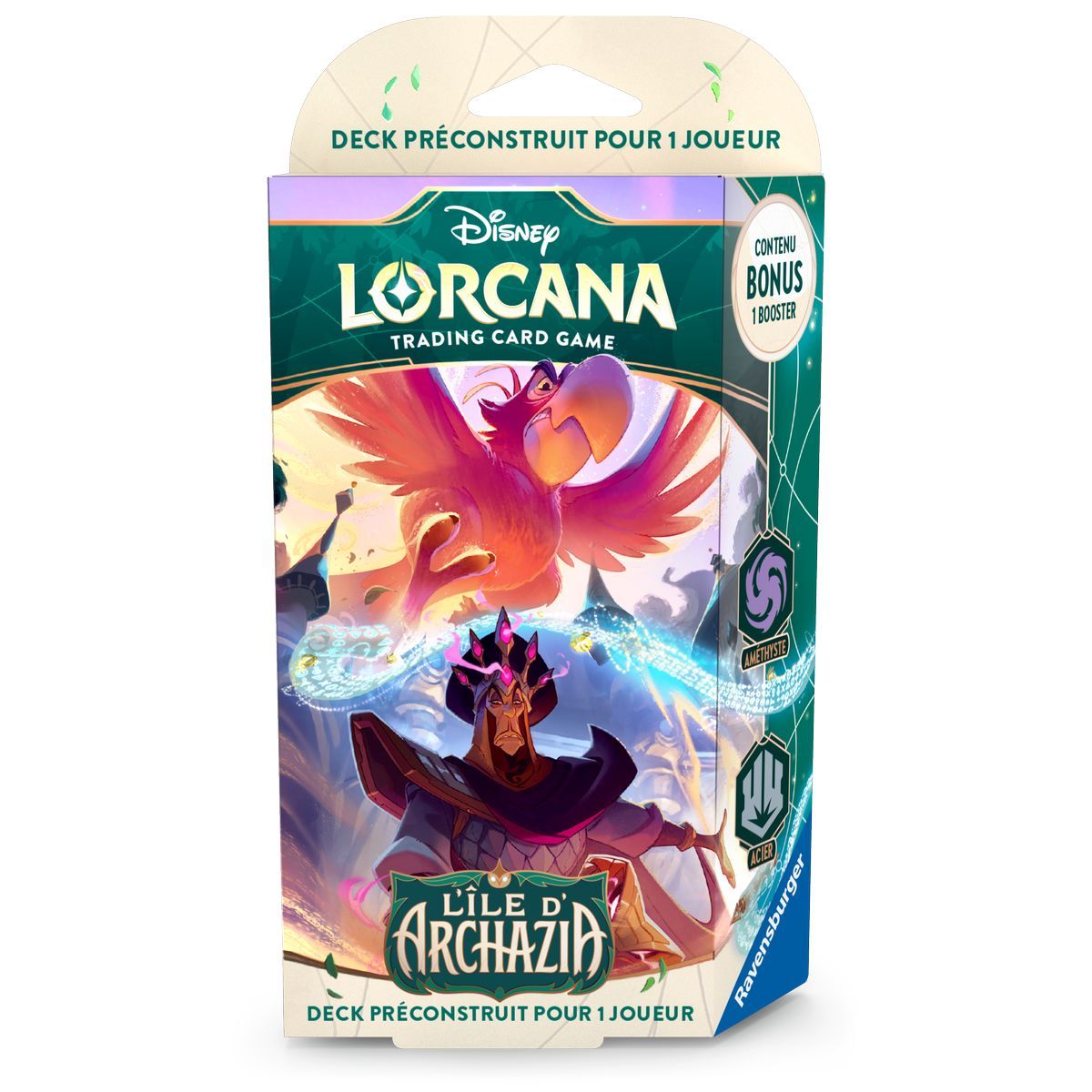 Deck De Démarrage - Chapitre 7 : L'Ile d'Archazia - Jafar et Iago - Disney Lorcana - Set 7 - FR 🇫🇷