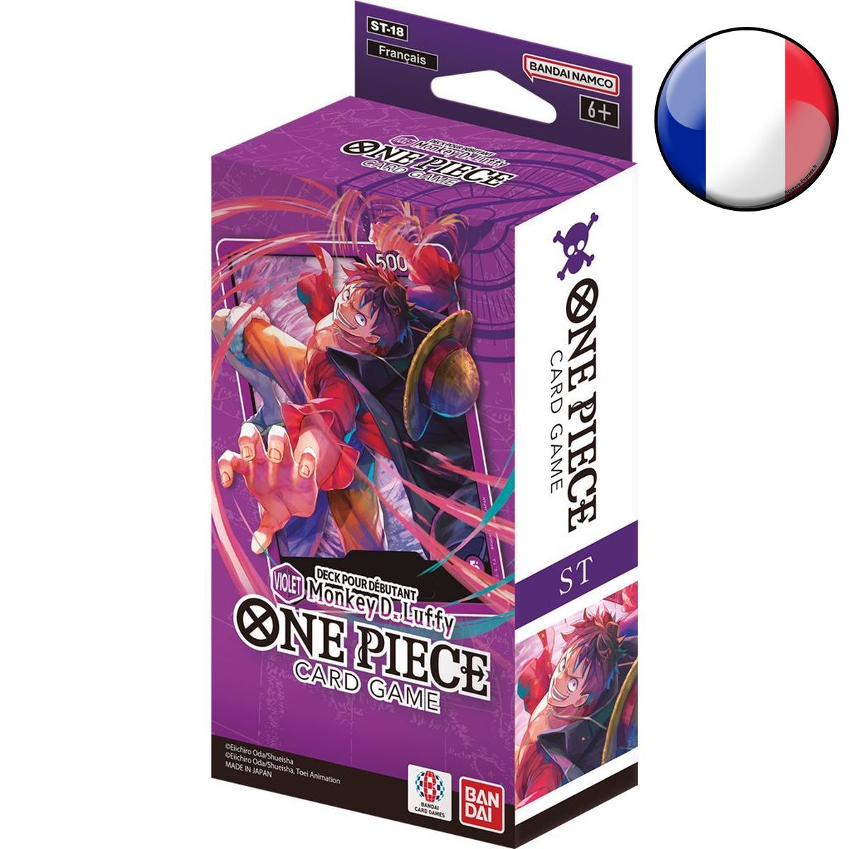 Deck Débutant - Violet - Monkey D. Luffy - One Piece CG - ST18 - FR