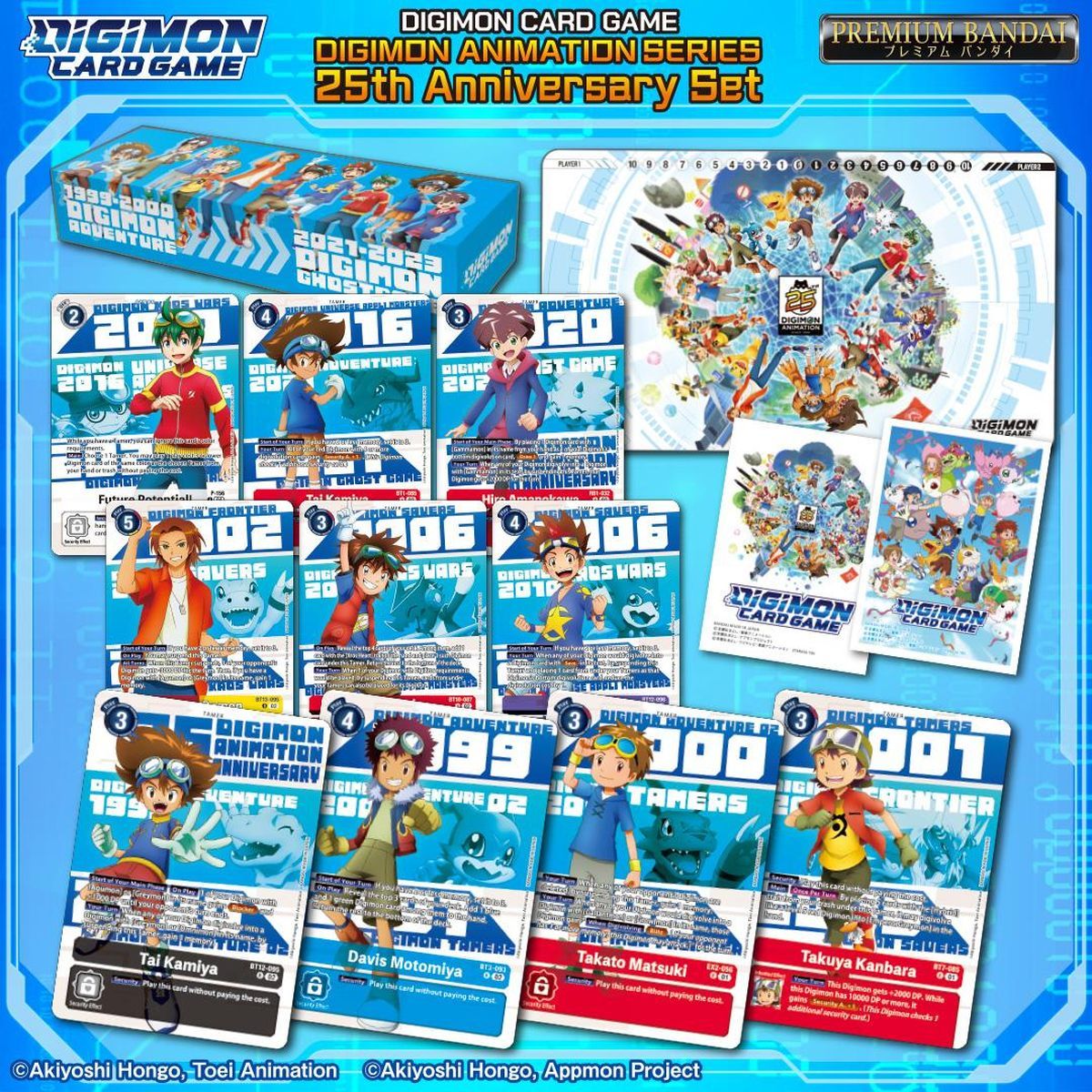 Digimon Card Game - Digimon Animation Series 25th Anniversary Set - Anglais