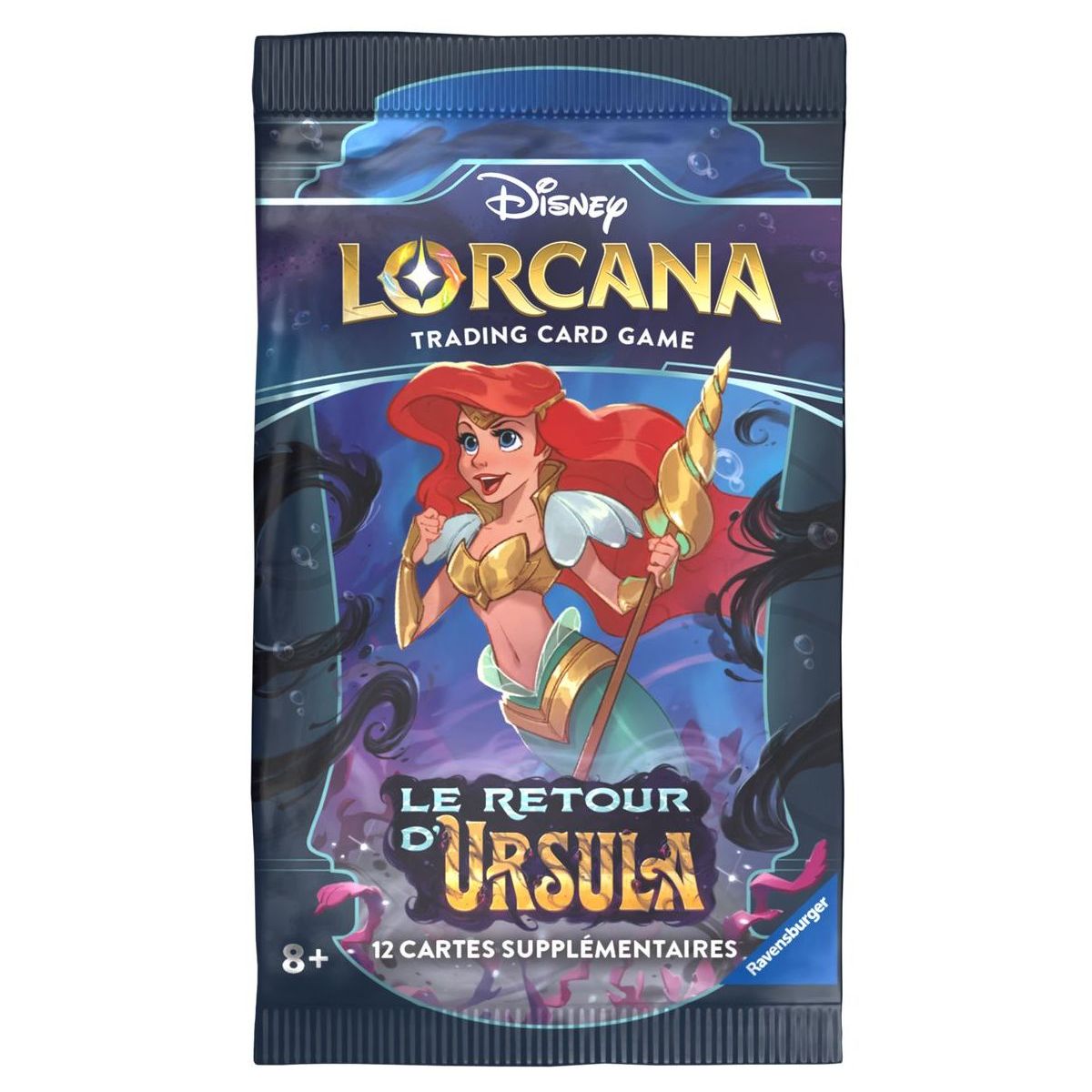 Disney Lorcana - Boîte de 24 Boosters - Chapitre 4 - Le retour d’Ursula - FR