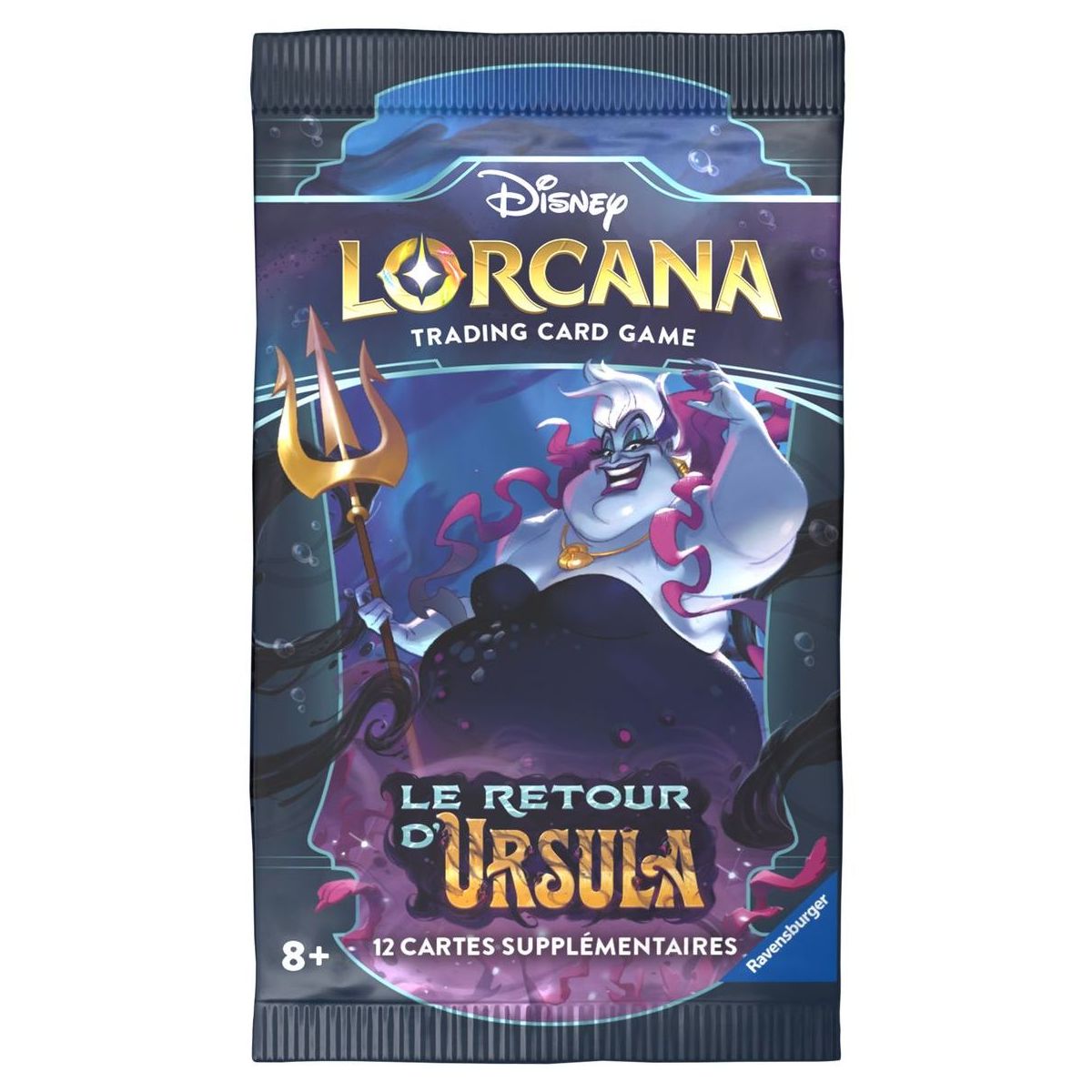 Disney Lorcana - Boîte de 24 Boosters - Chapitre 4 - Le retour d’Ursula - FR