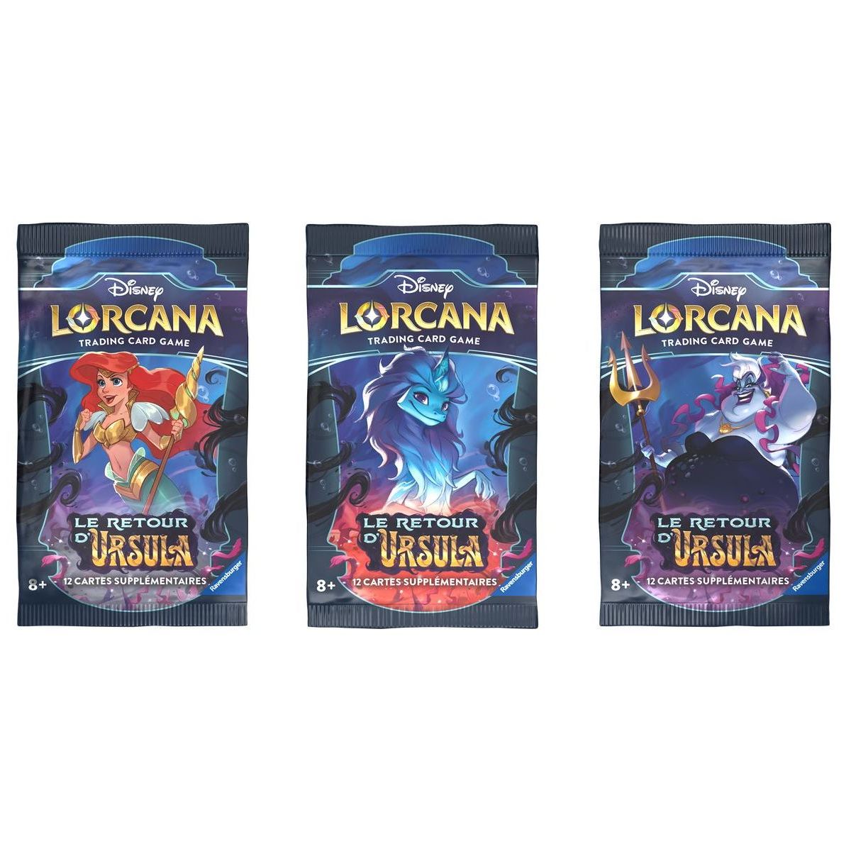 Disney Lorcana - Boîte de 24 Boosters - Chapitre 4 - Le retour d’Ursula - FR