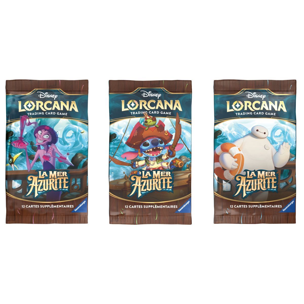 Disney Lorcana - Boîte de 24 Boosters - Chapitre 6 - La Mer Azurite (1st print) - FR