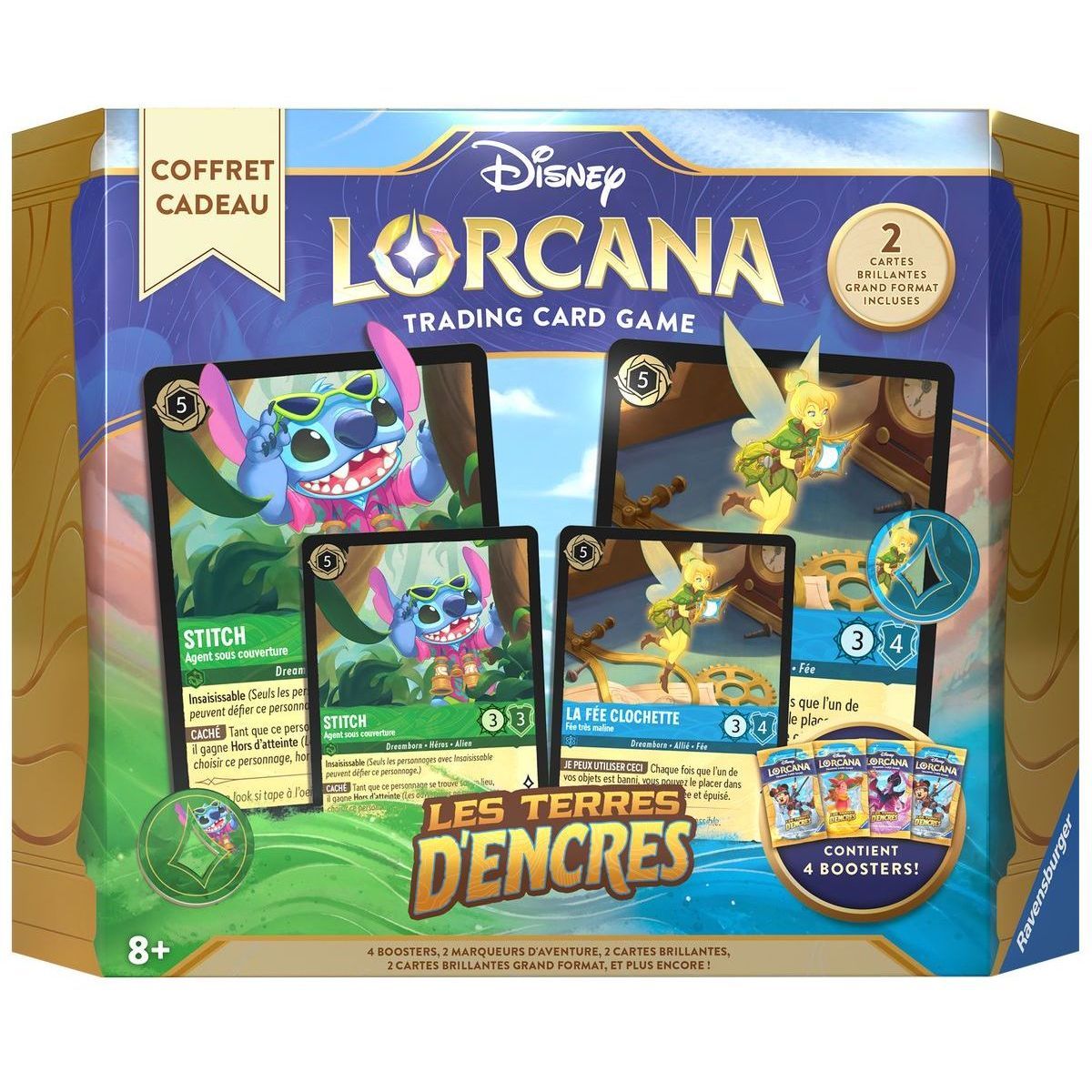 Item Disney Lorcana – Coffret Cadeau – Chapitre 3 – Les Terres d’Encre - FR