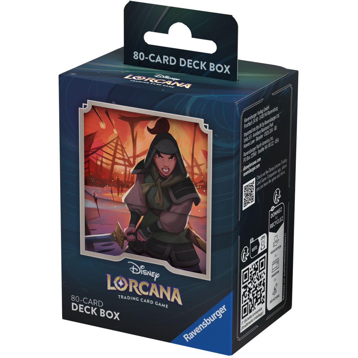 Item Disney Lorcana - Deck Box - L’Ascension des Floodborn (Set 2) - Mulan - Scellé