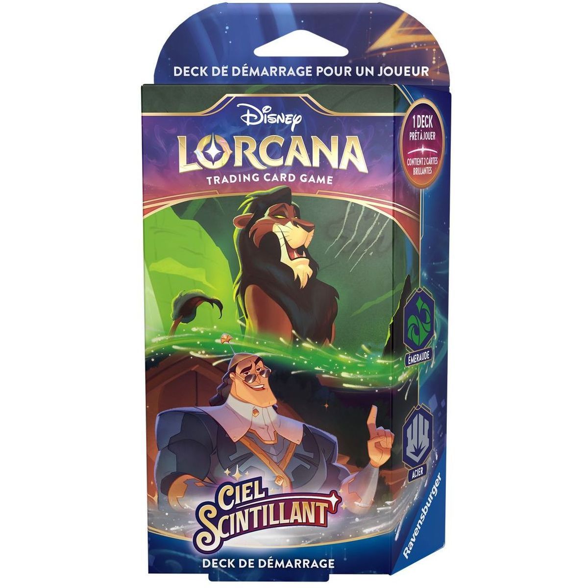Item Disney Lorcana - Deck De Démarrage - Chapitre 5 - Ciel Scintillant - Scar et Kronk - FR