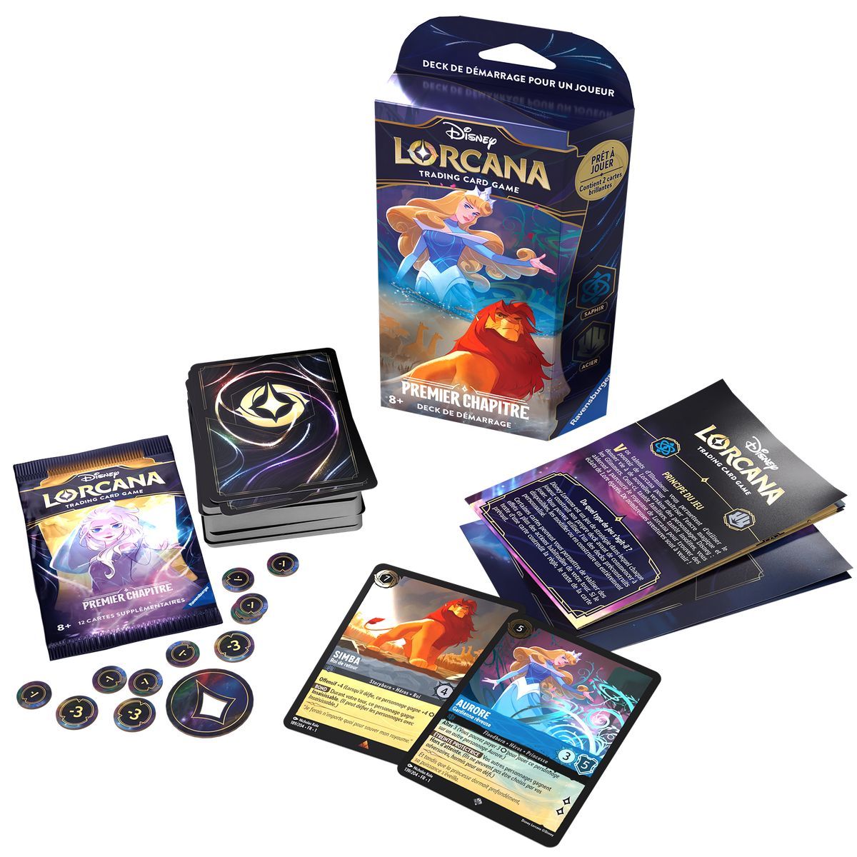 Disney Lorcana - Deck de Demarrage - Set 1 - Aurore / Simba FR