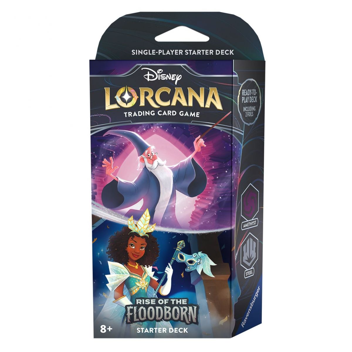Disney Lorcana - Disney Lorcana - Deck de Demarrage - Set 2 L'ascension des  Floodborn - Merlin / Tiana FR - Fantasy Sphere