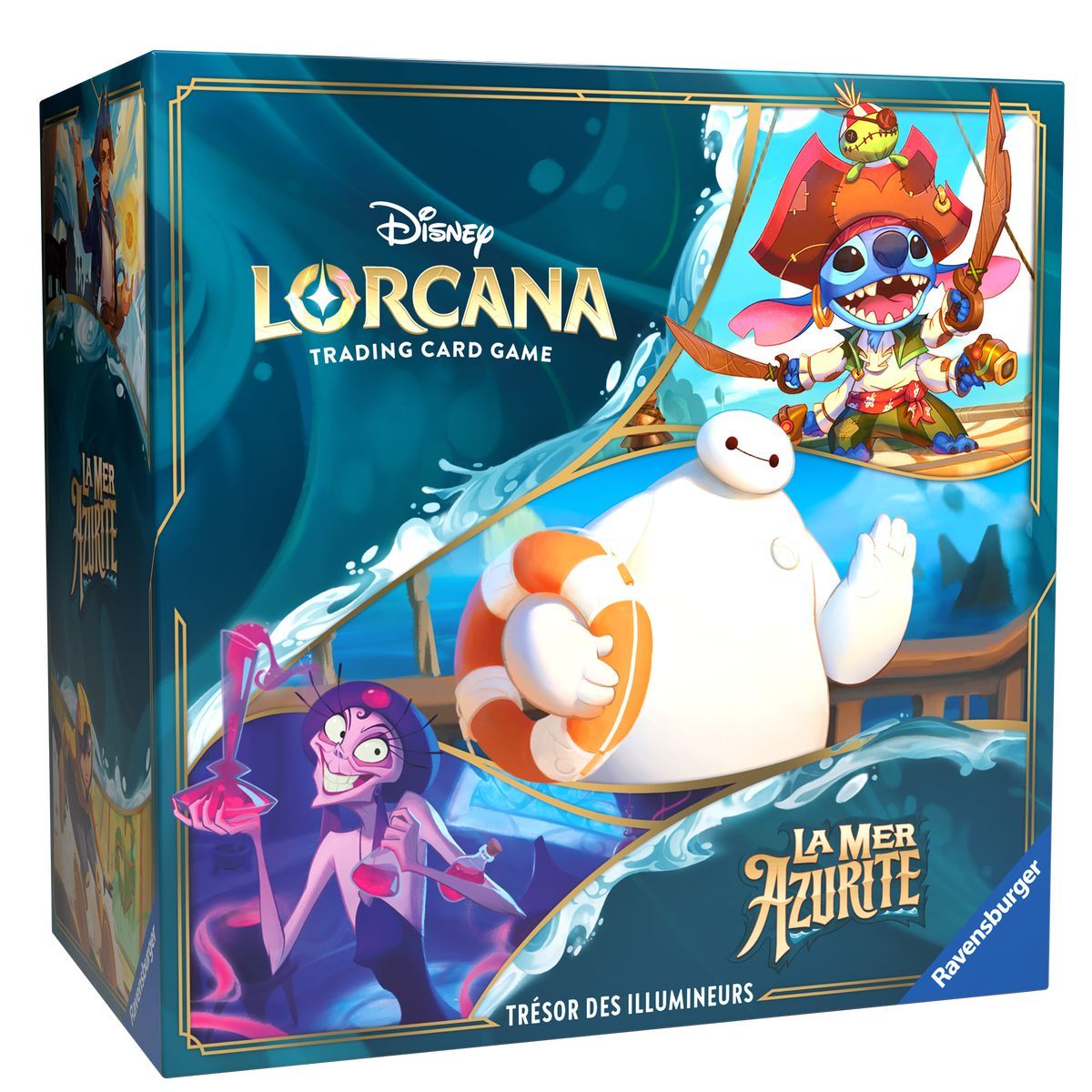 Disney Lorcana – Le Trésor des Illumineurs – Chapitre 6 - La Mer Azurite - Trove Pack