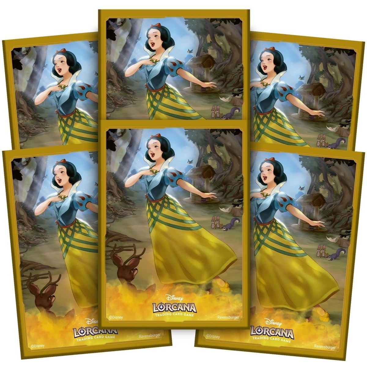 Disney Lorcana - Protège-Cartes - Pochettes - Le Retour d'Ursula - Blanche Neige - Scellé (65)