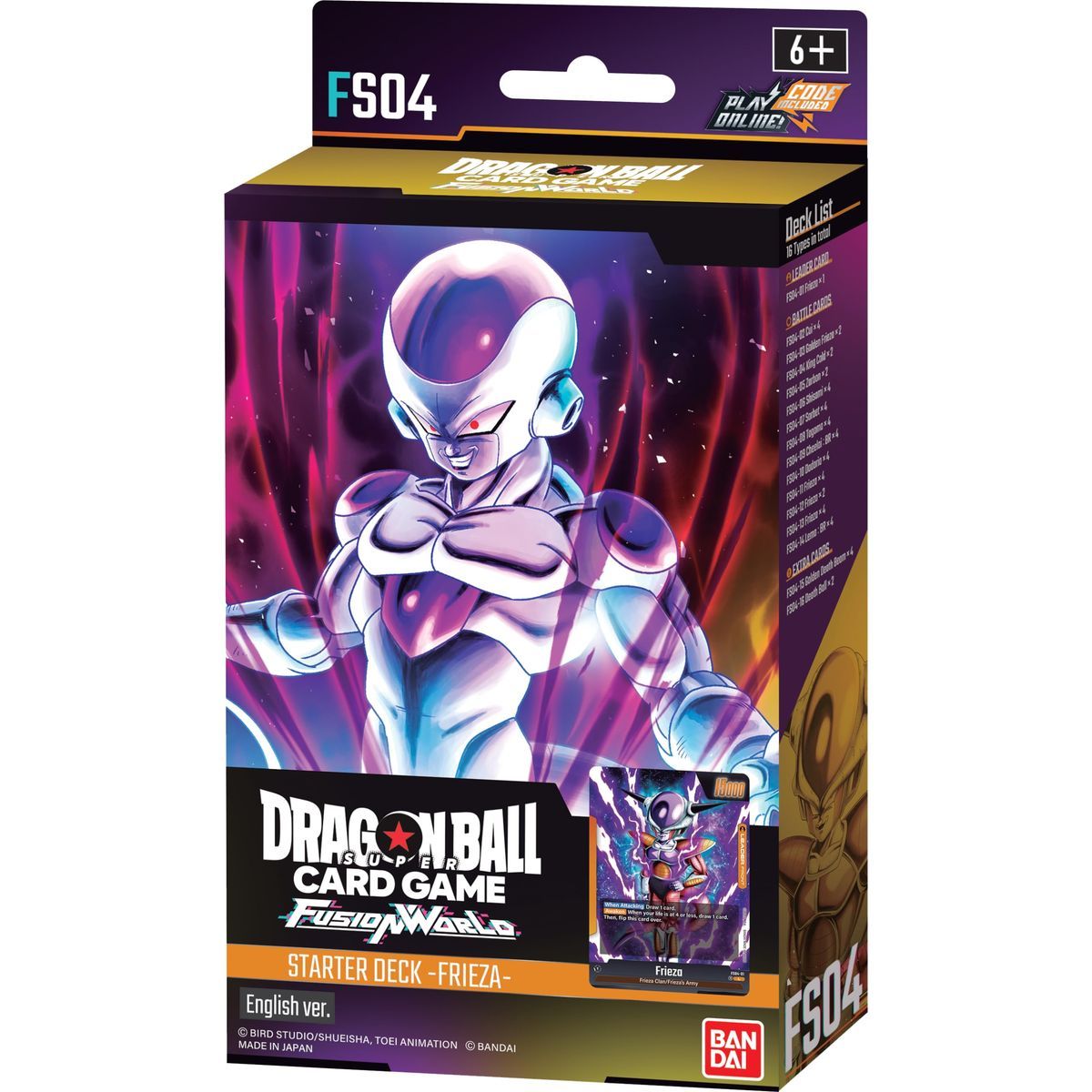 Item Deck de Démarrage - Freezer - FS04 - Dragon Ball Super CG Fusion World - EN
