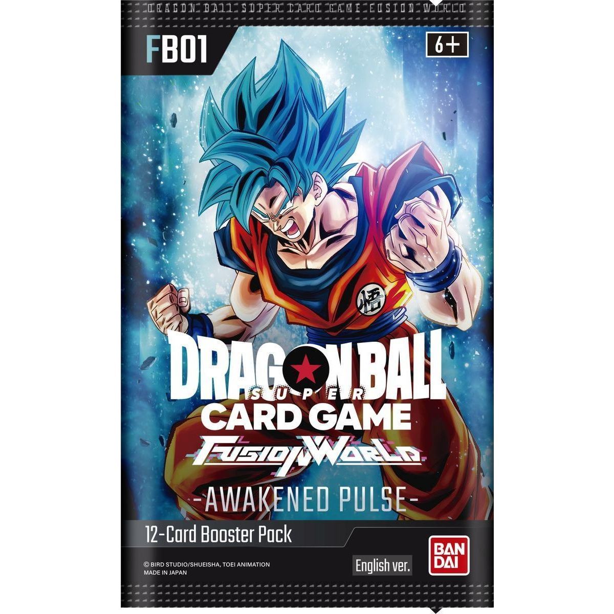 Boite de 24 Boosters - Awakening Pulse - FB01 - Dragon Ball Super CG Fusion World - EN